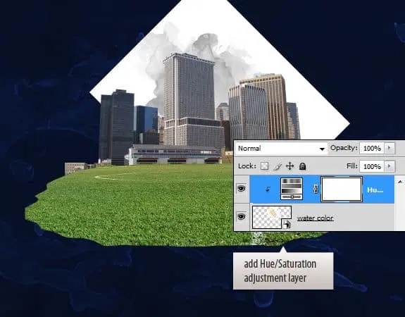 آمورش طراحی پس زمینه ورزشی در فتوشاپ
